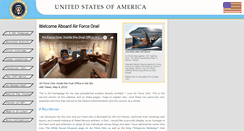 Desktop Screenshot of iloveairforceone.com